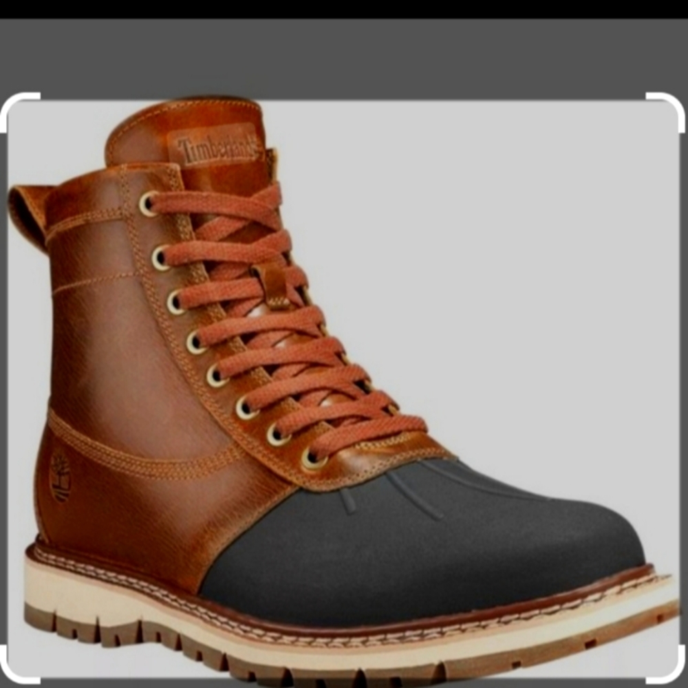 Timberland Men's Britton Hill Waterproof Chukka Shoes in Mid Brown